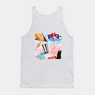 Peek-a-boo world Tank Top